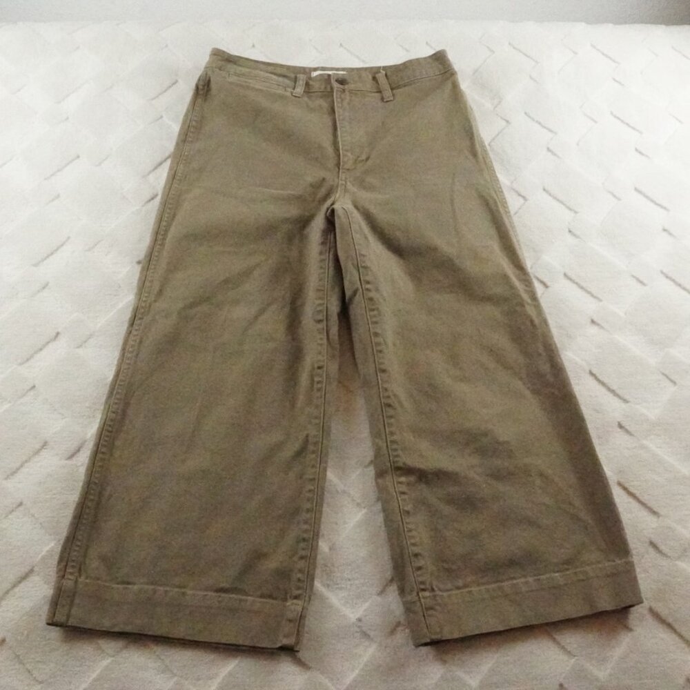 Madewell Emmett Wide Leg Crop Jean Womens 30